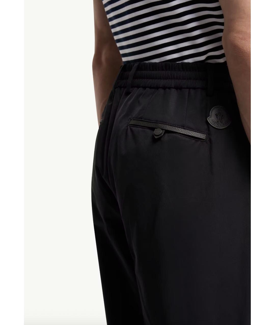 MONCLER Темно-синие повседневные брюки, фото 7