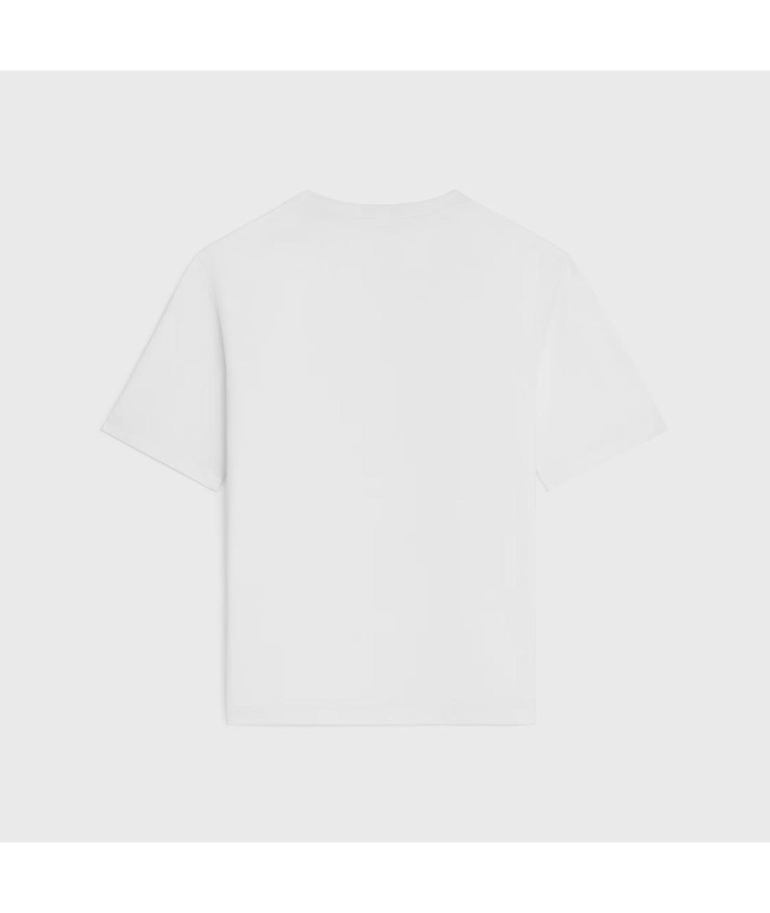 CELINE Белая хлопковая рубашка, фото 2