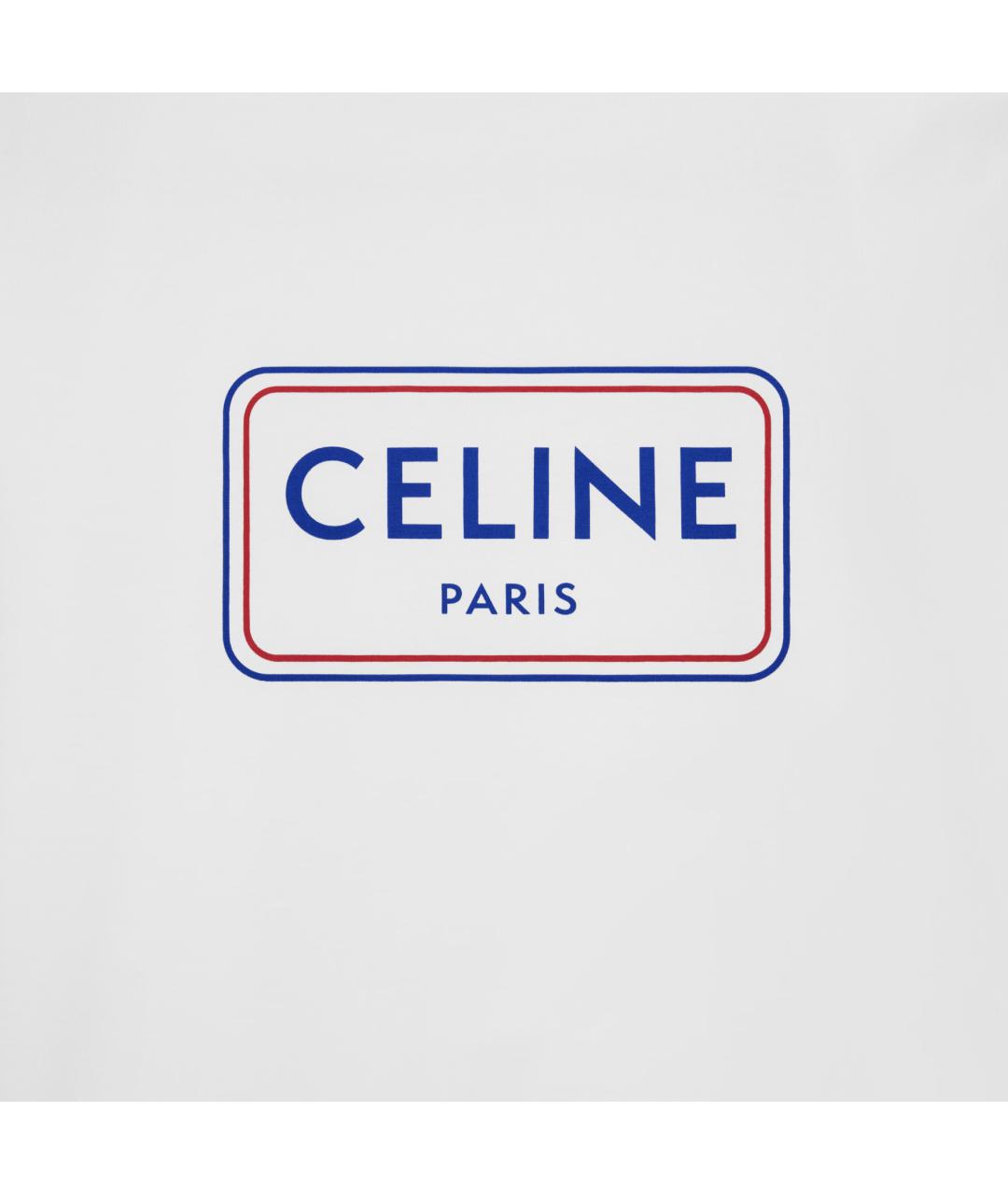 CELINE Белая хлопковая рубашка, фото 4