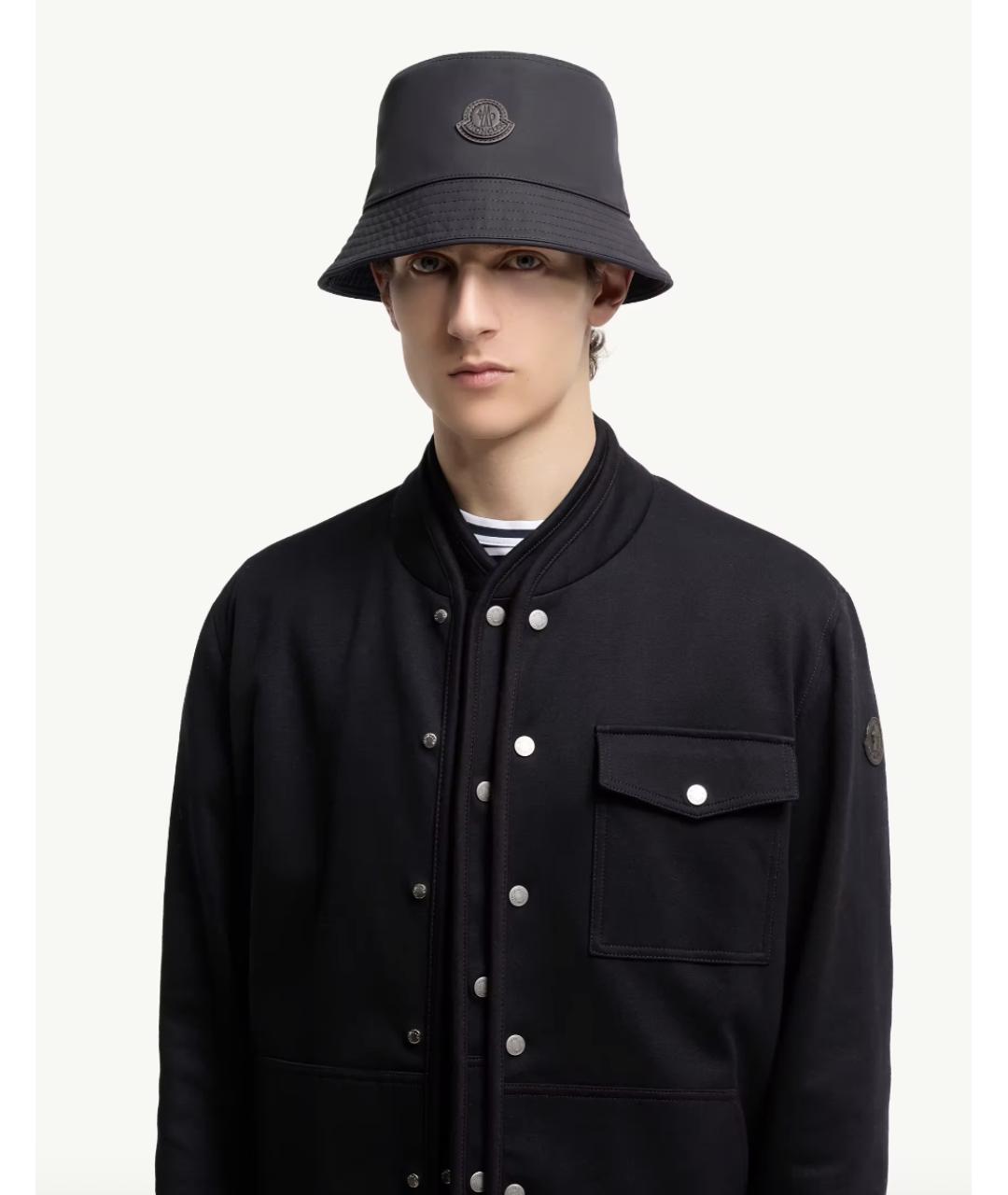 MONCLER Темно-синяя шляпа, фото 3