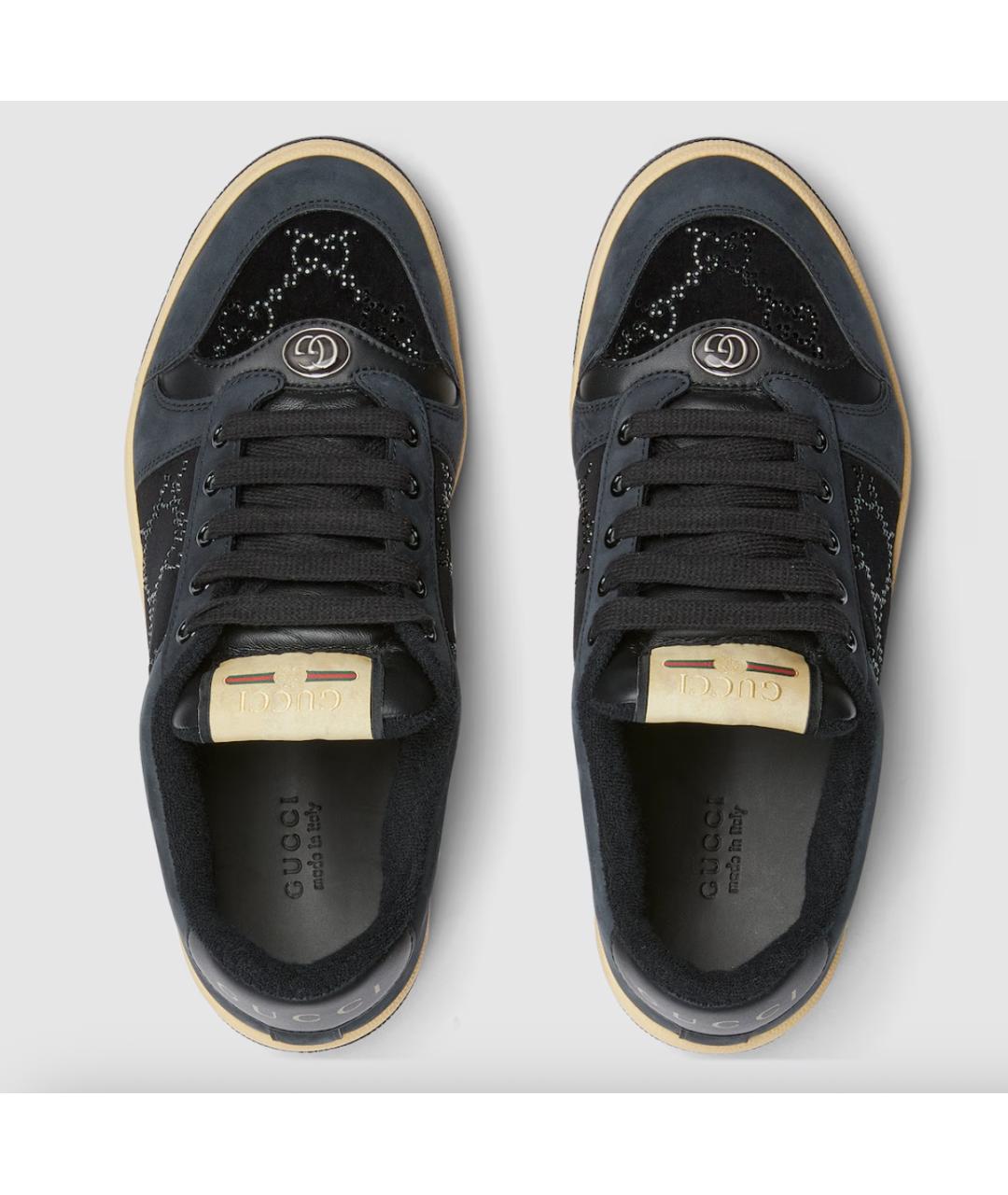 GUCCI Черные кеды, фото 6