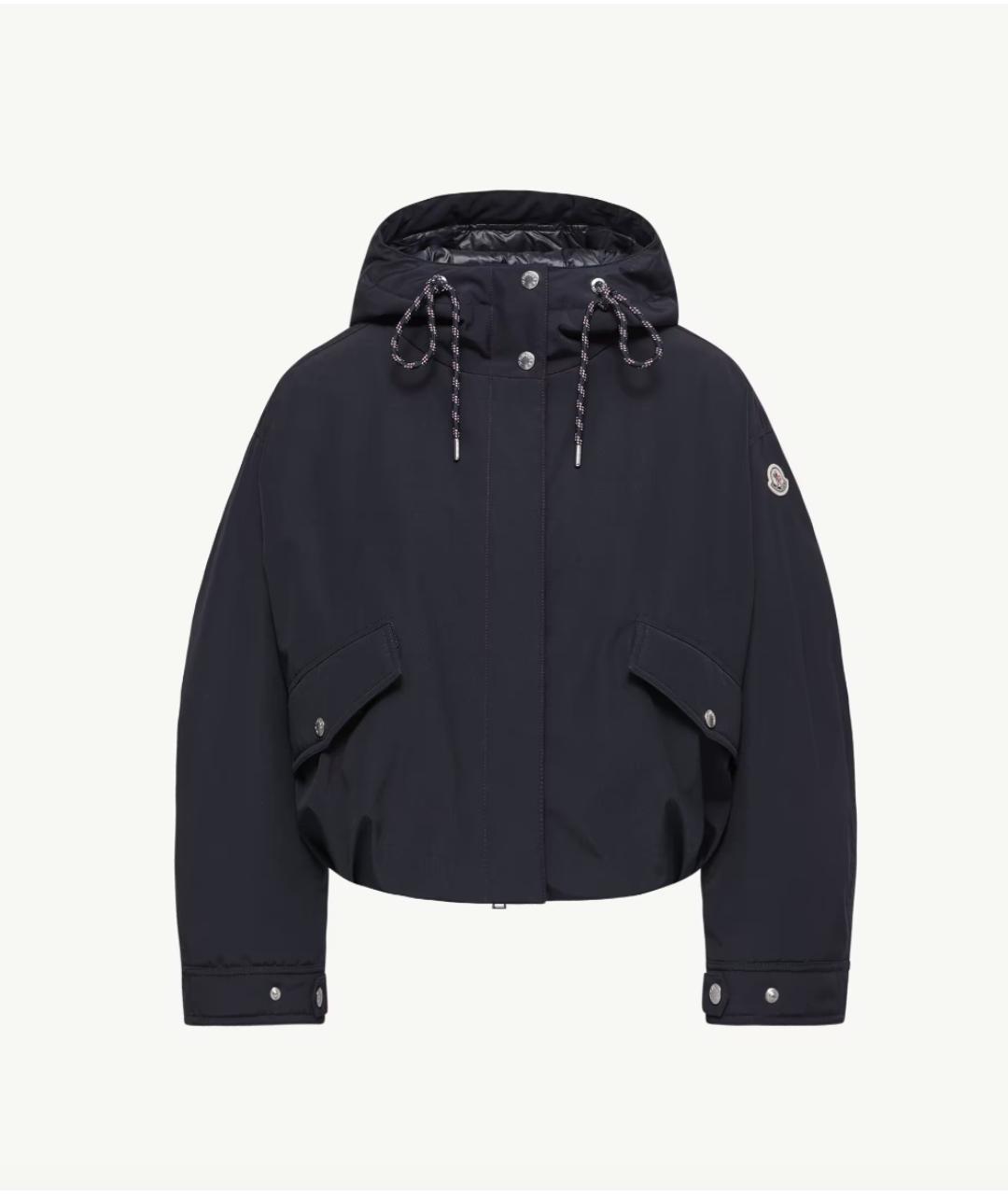 MONCLER Темно-синяя куртка, фото 5