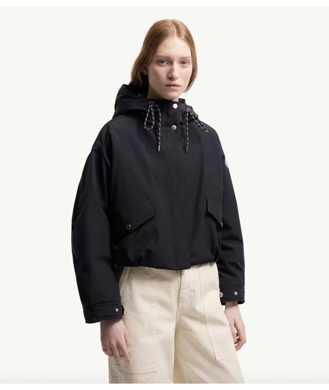 MONCLER Темно-синяя куртка, фото 3