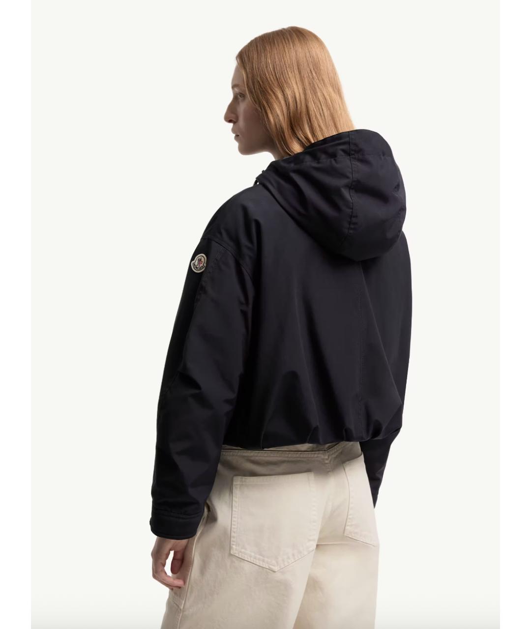 MONCLER Темно-синяя куртка, фото 4