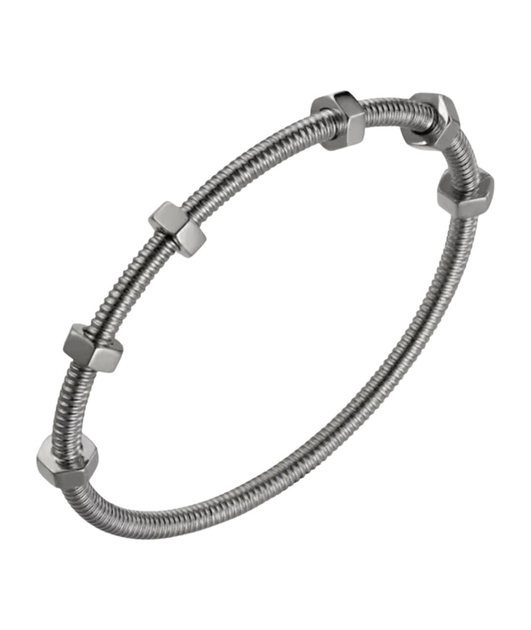 CARTIER Серый браслет из белого золота, фото 1