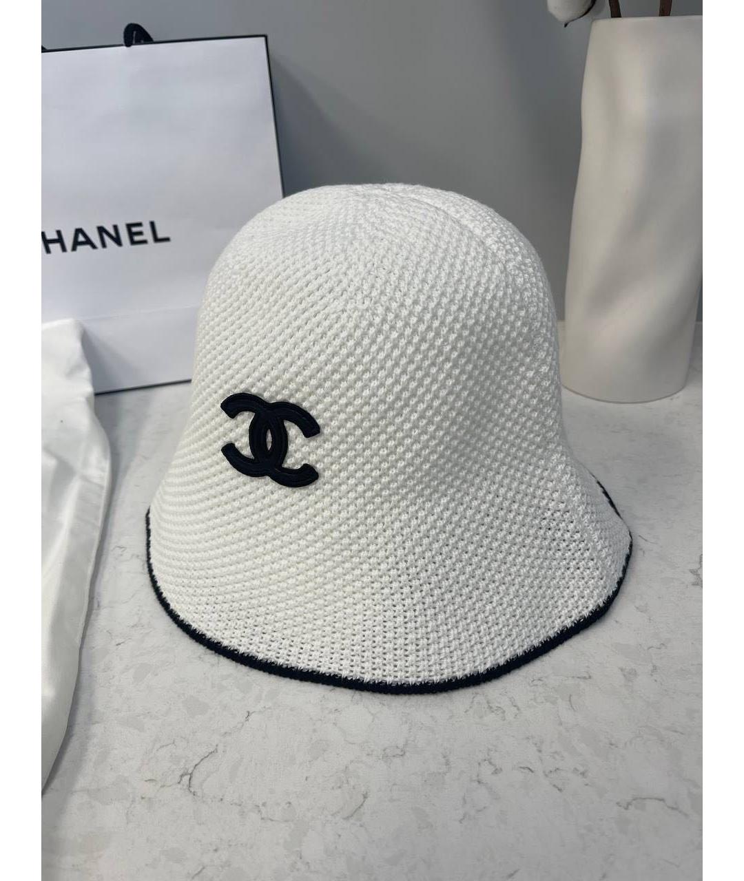CHANEL Белая панама, фото 2