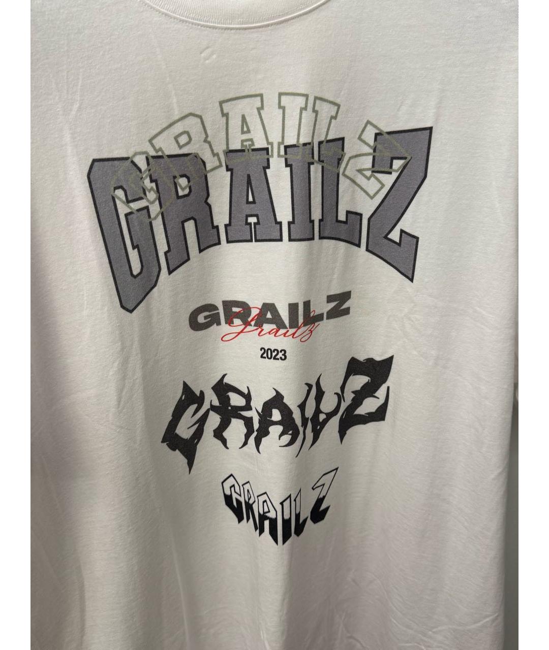 GRAILZ PROJECT G/R Белая хлопковая футболка, фото 4