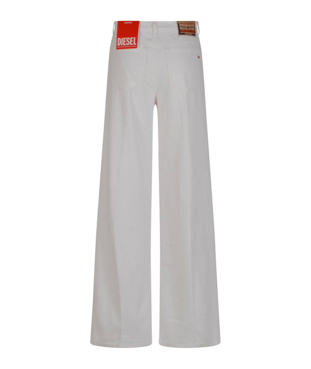 DIESEL Хлопковые прямые джинсы, фото 2