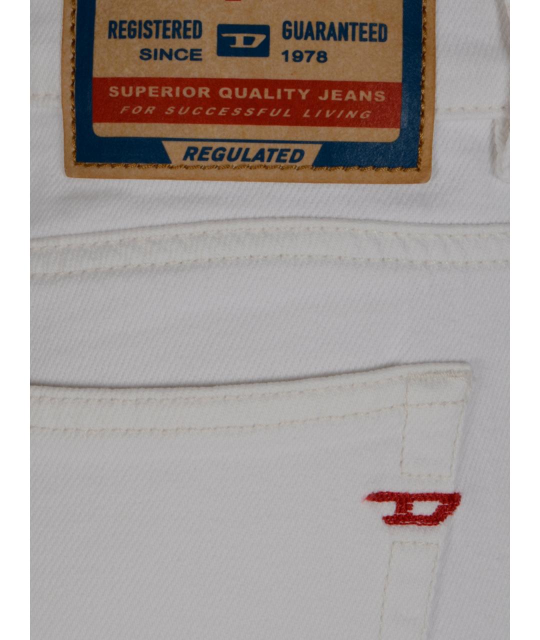 DIESEL Хлопковые прямые джинсы, фото 3
