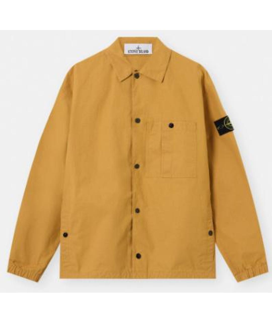 STONE ISLAND Хлопковая классическая рубашка, фото 4