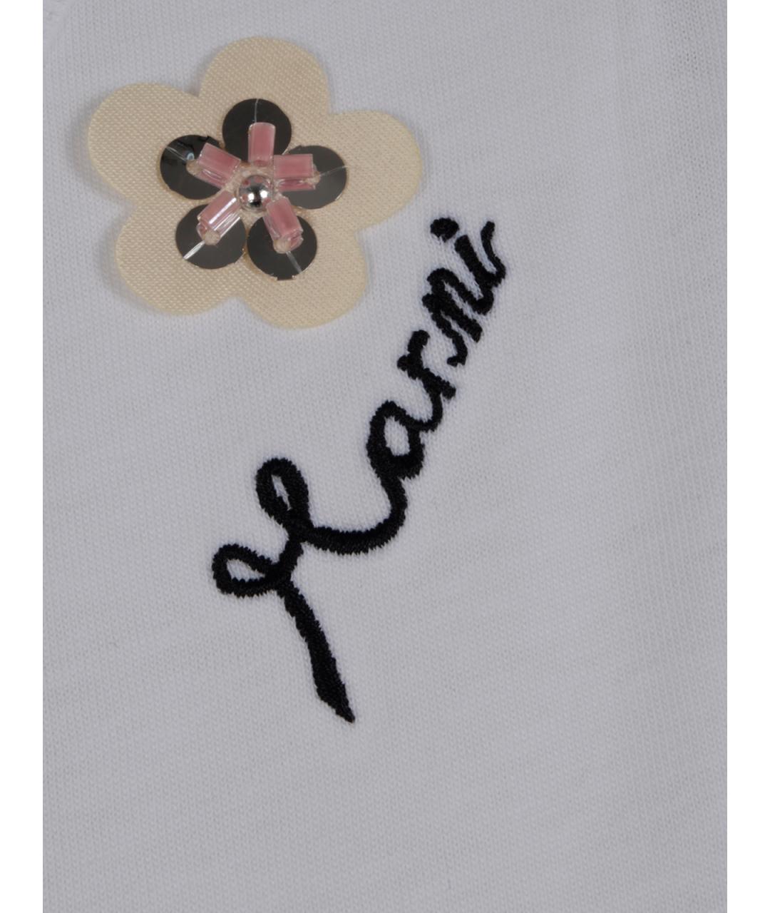 MARNI Белая хлопковая футболка, фото 3