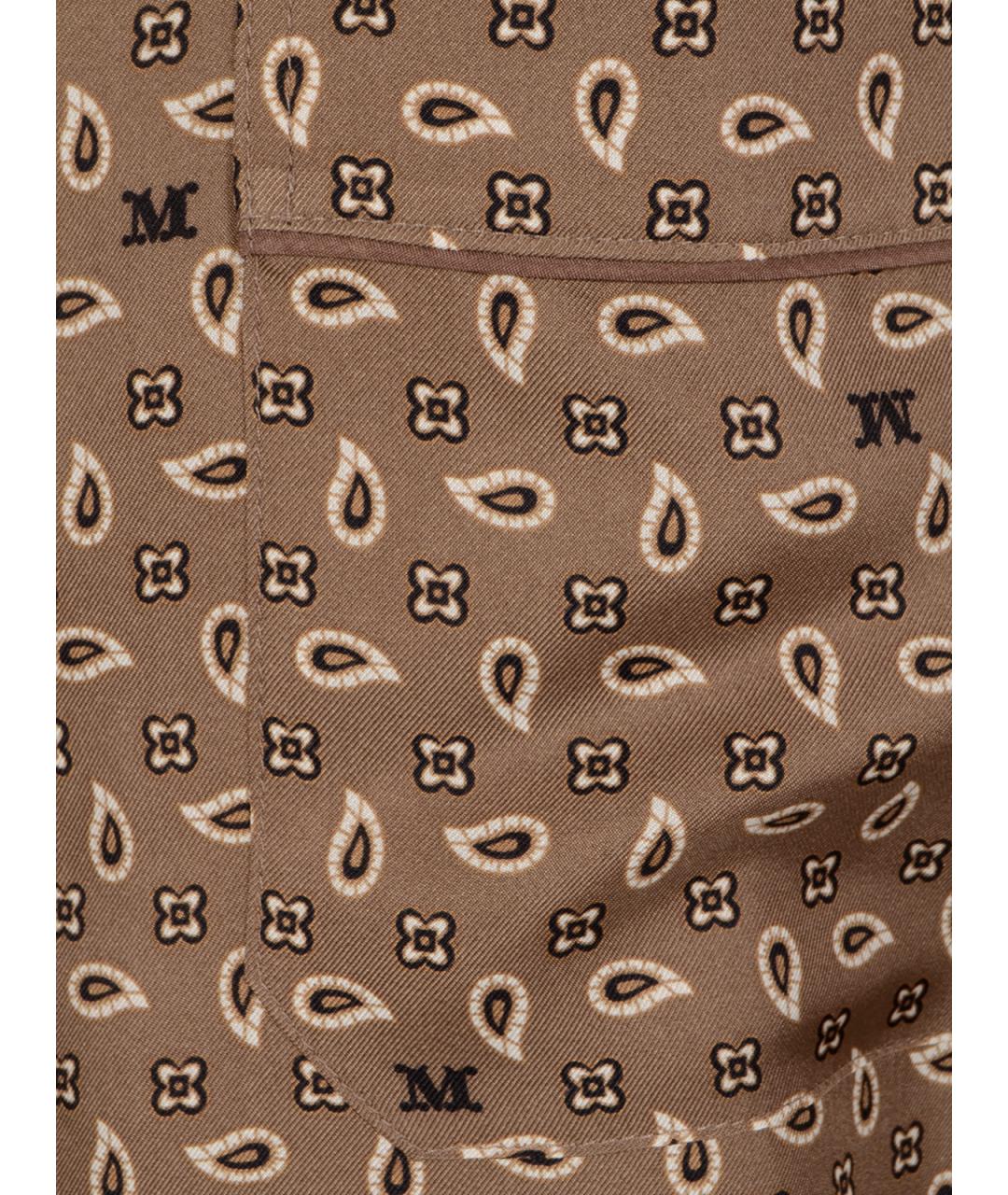 MAX MARA Коричневая рубашка, фото 3