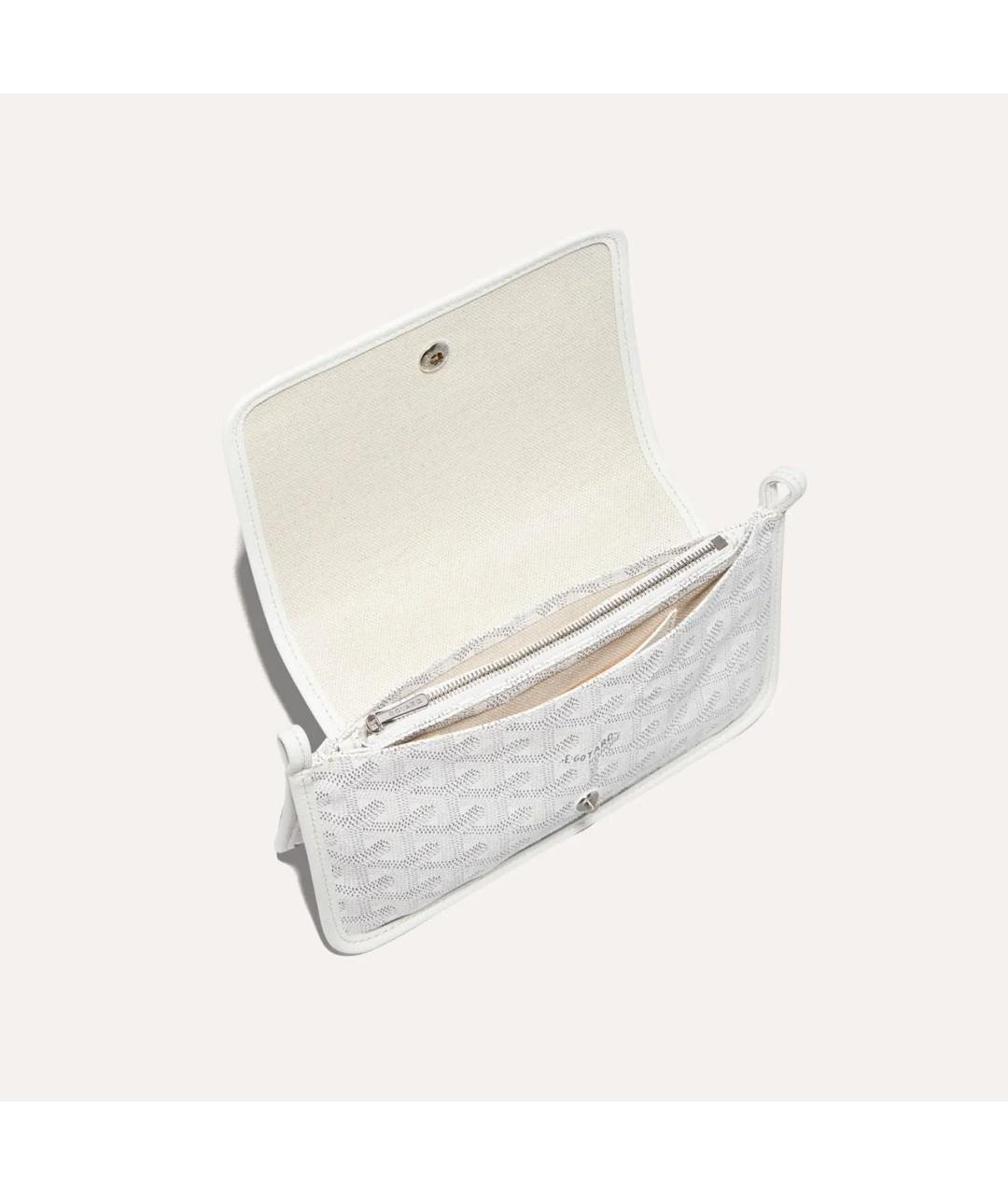GOYARD Белая сумка через плечо, фото 4