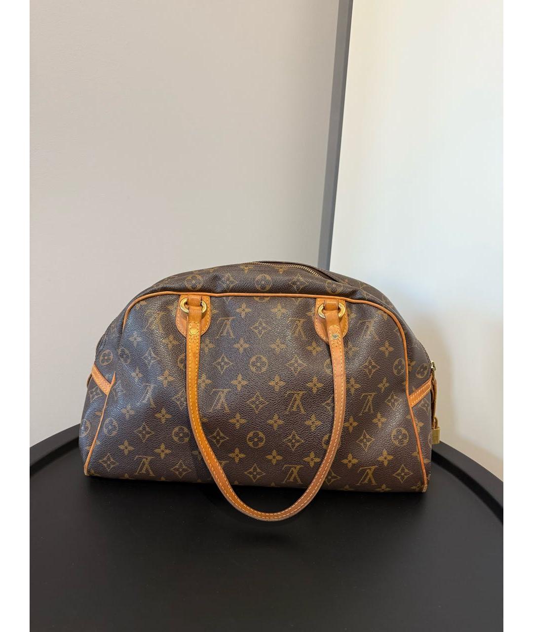 LOUIS VUITTON Коричневая дорожная/спортивная сумка, фото 2
