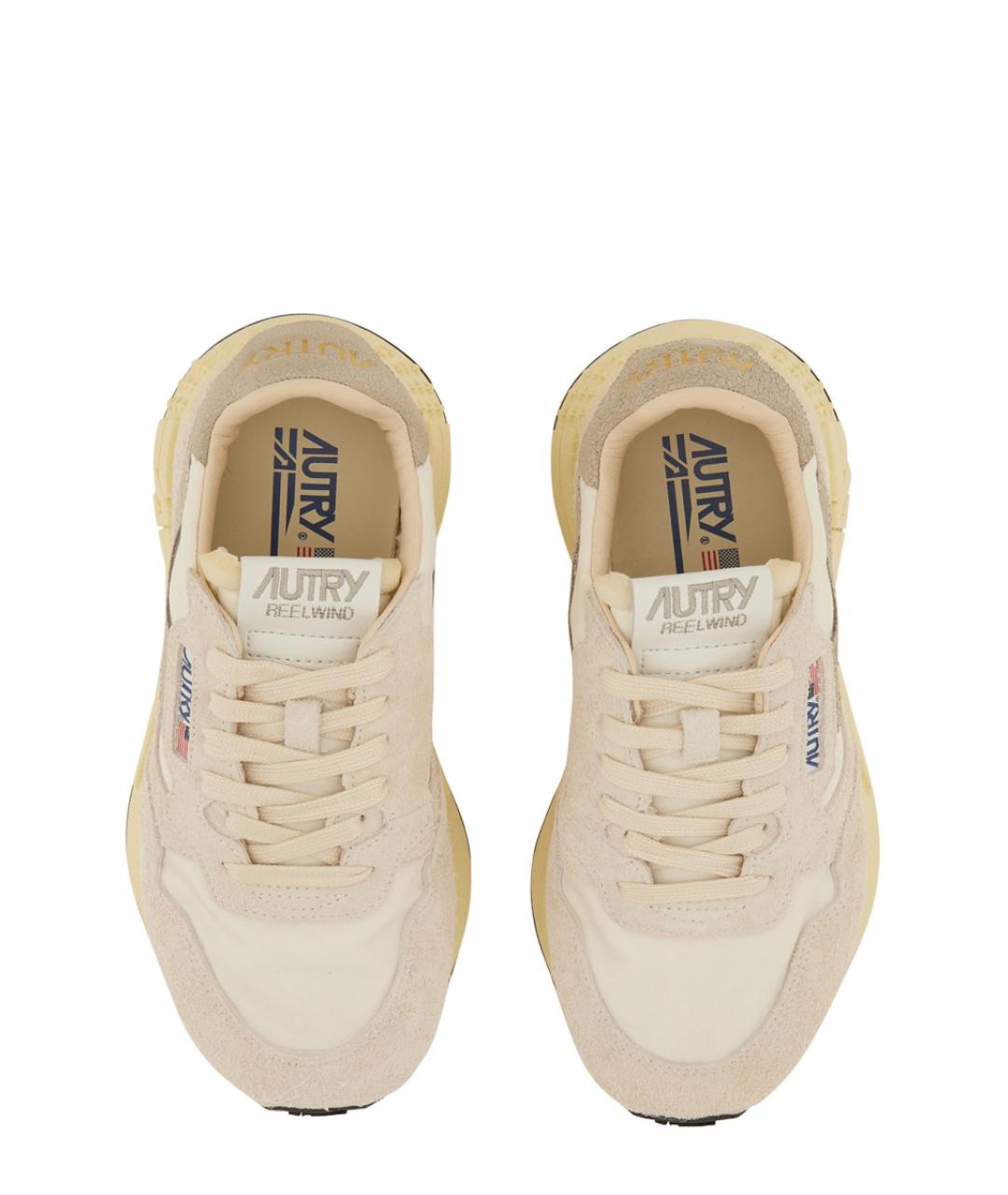 AUTRY Салатовые синтетические кроссовки, фото 5