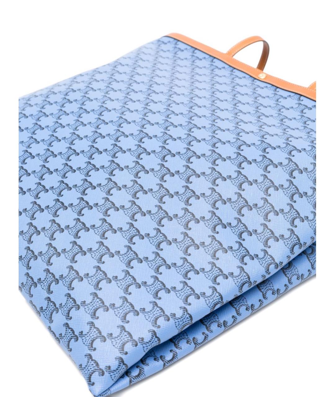 CELINE Синяя сумка тоут, фото 4