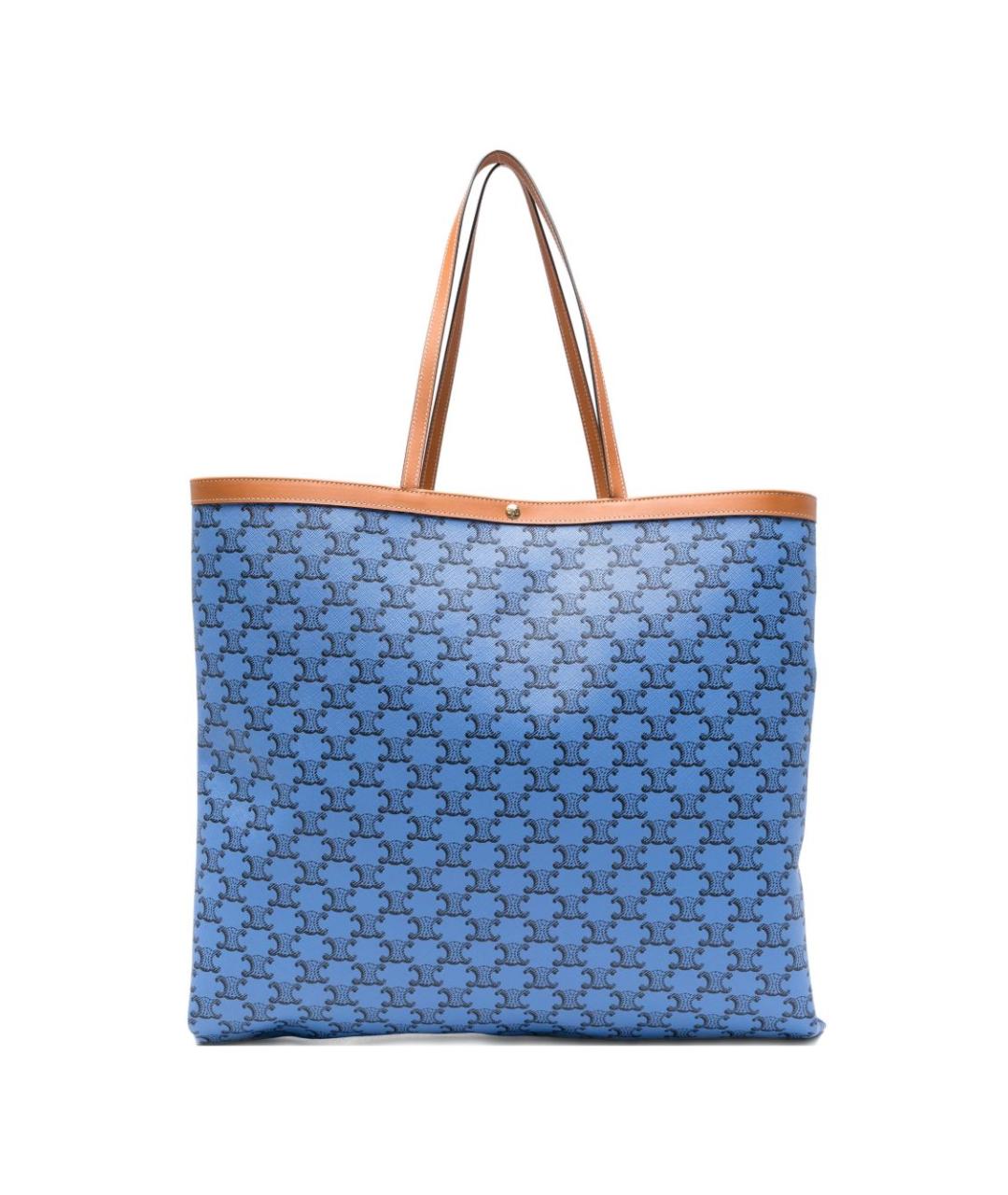 CELINE Синяя сумка тоут, фото 1