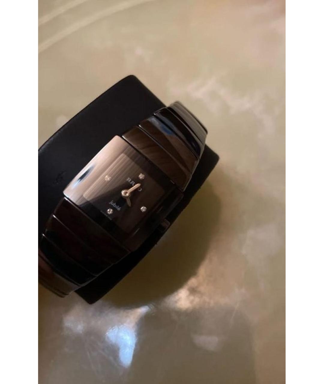 RADO Черные часы, фото 3