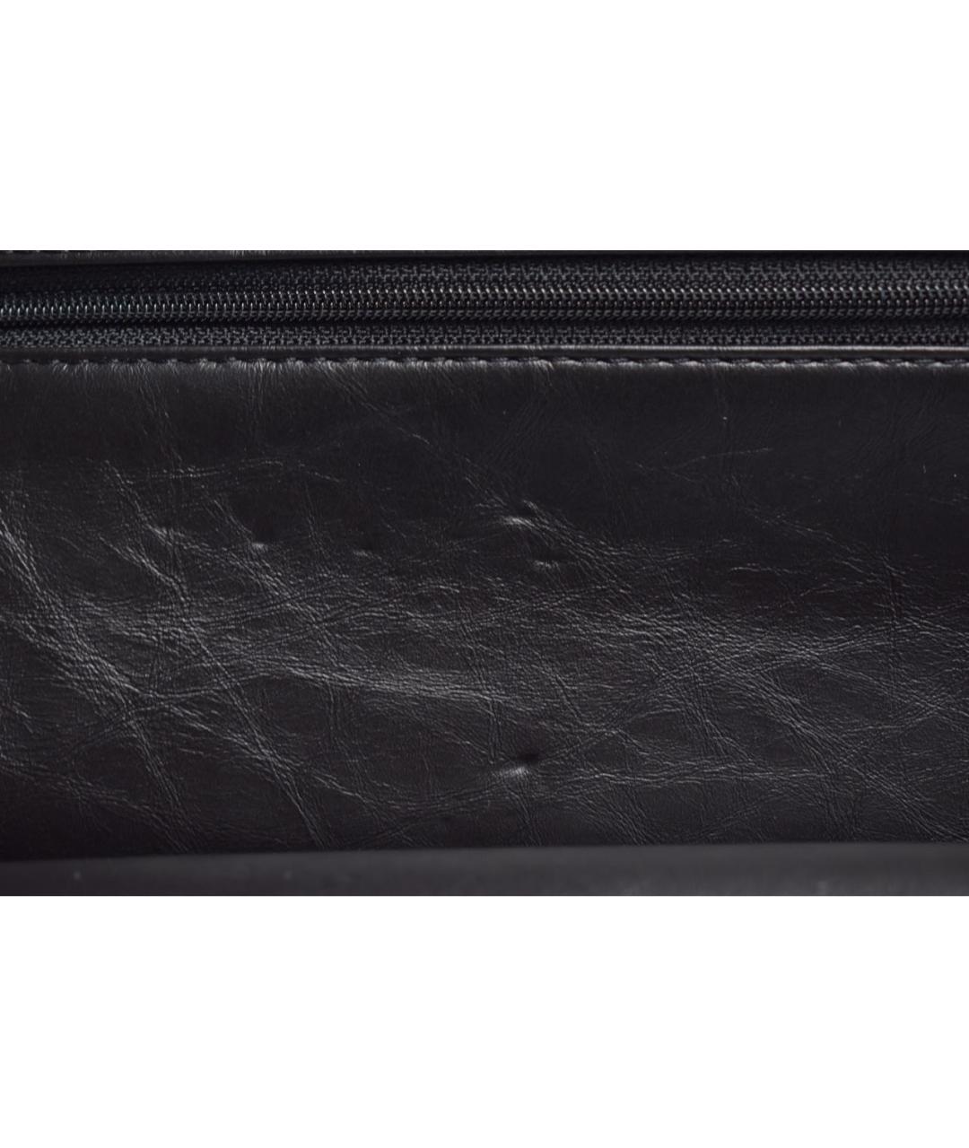 CHANEL Черная кожаная сумка через плечо, фото 8