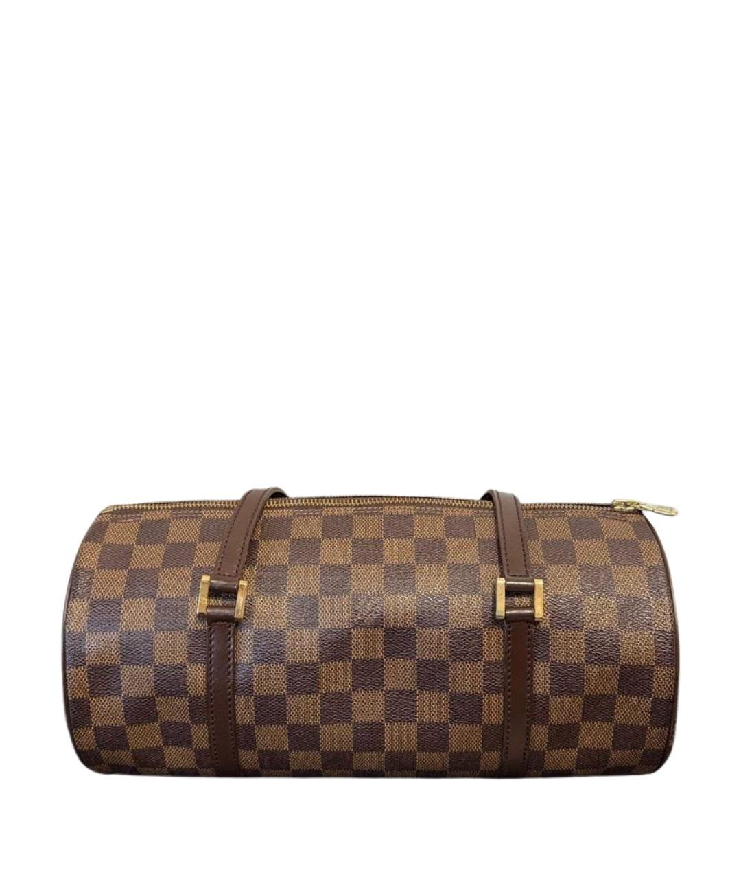 LOUIS VUITTON Коричневая сумка с короткими ручками, фото 1