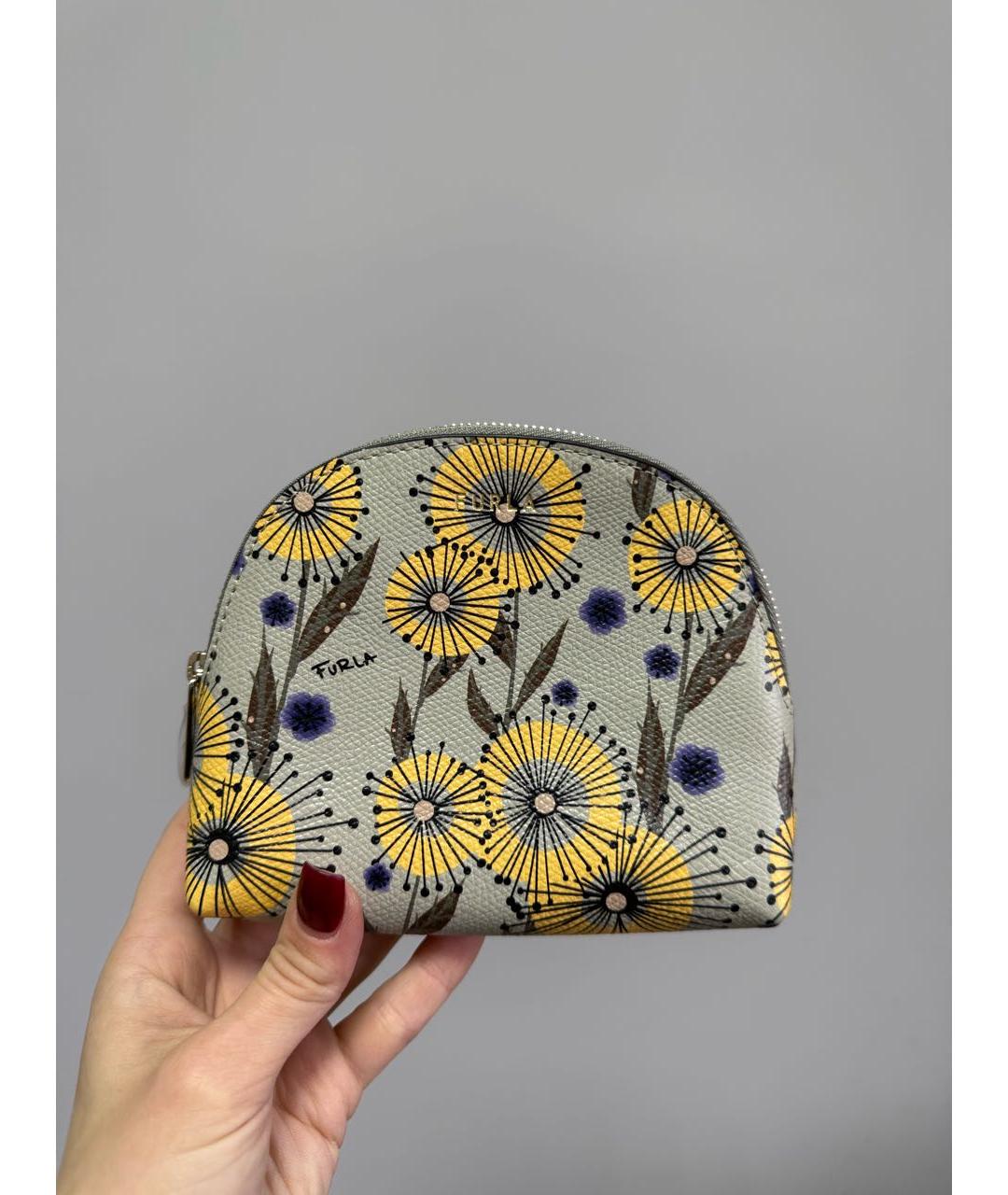 FURLA Мульти кожаная косметичка, фото 4