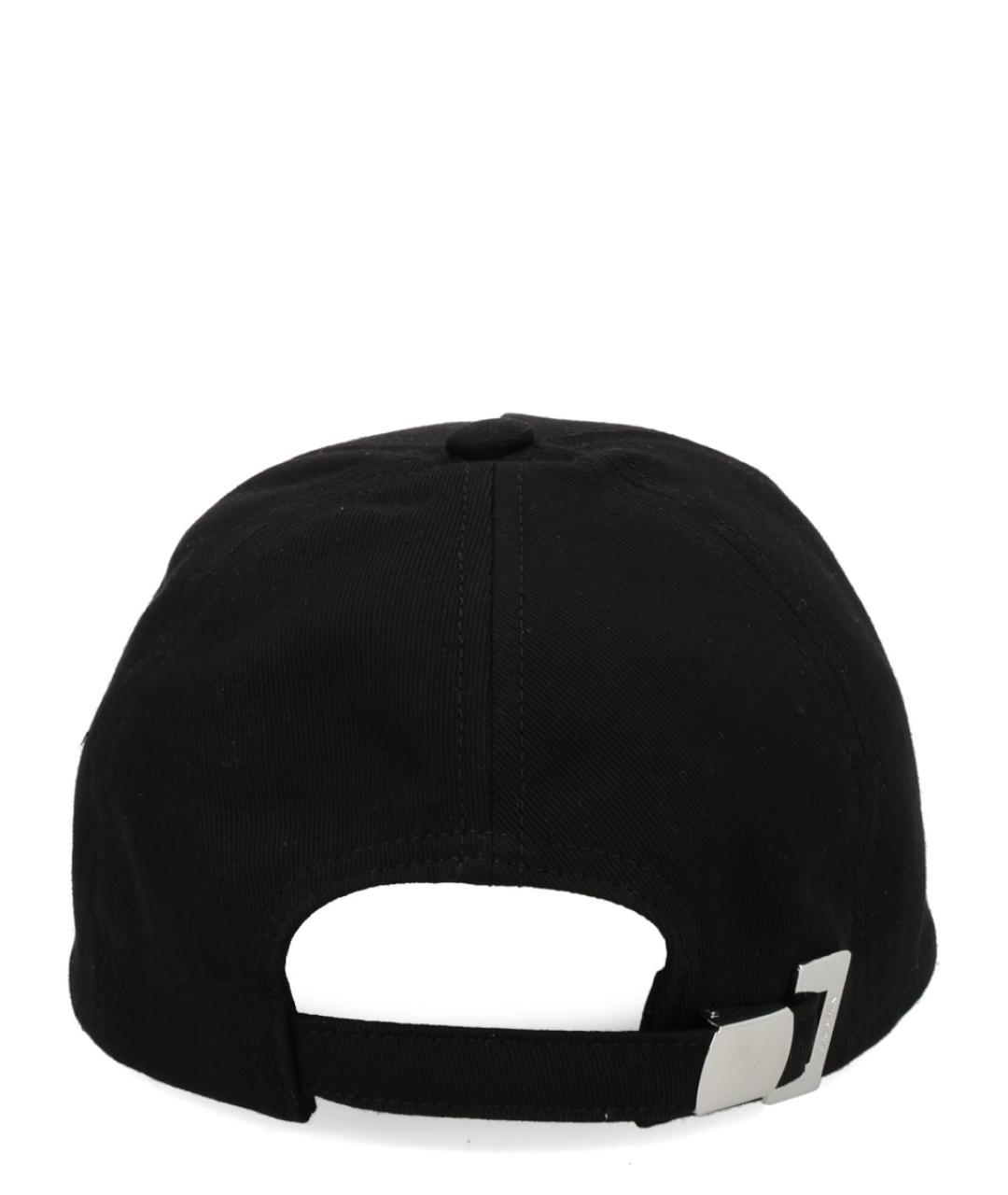 BALMAIN Черная хлопковая кепка/бейсболка, фото 2