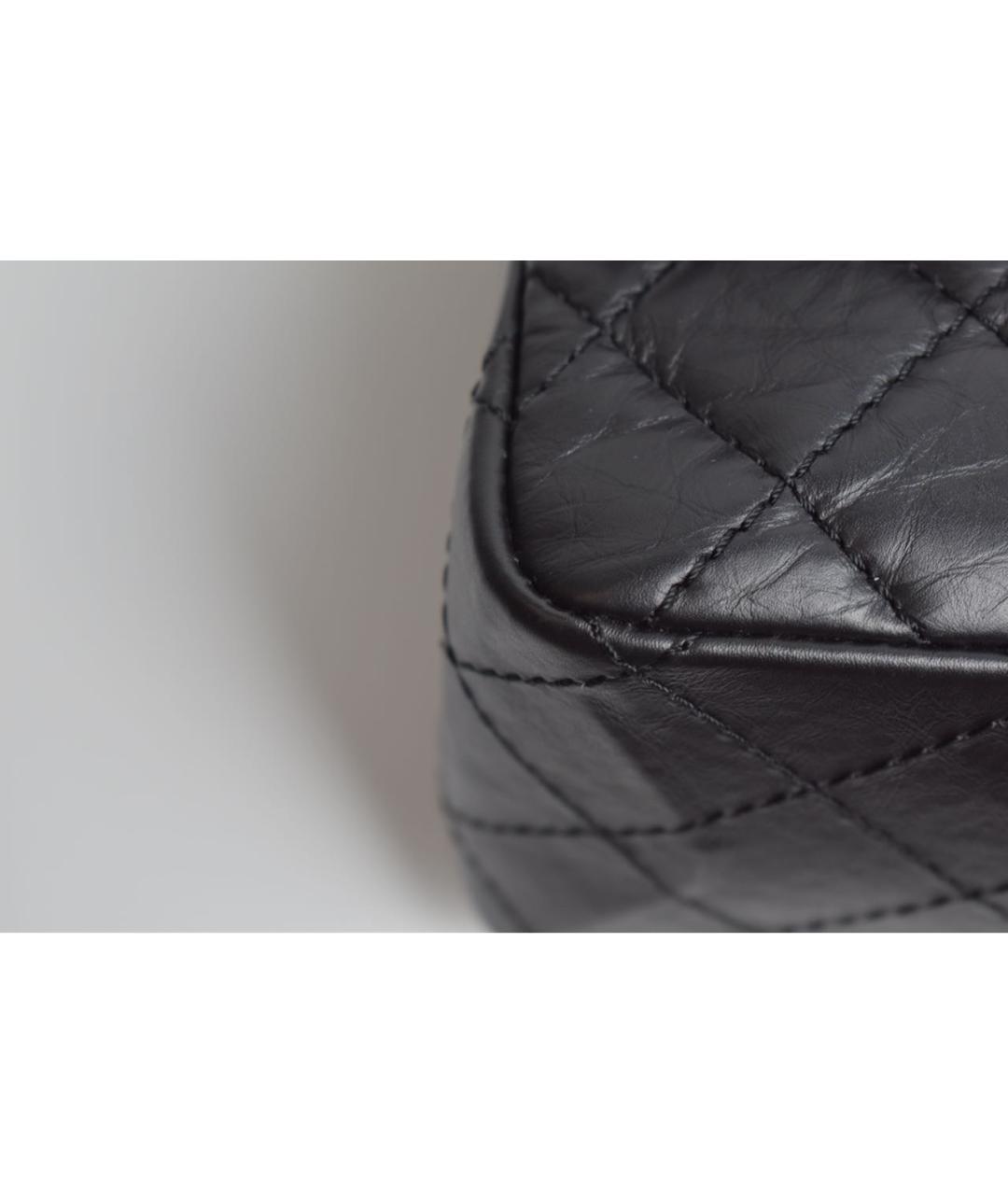 CHANEL Черная кожаная сумка через плечо, фото 6