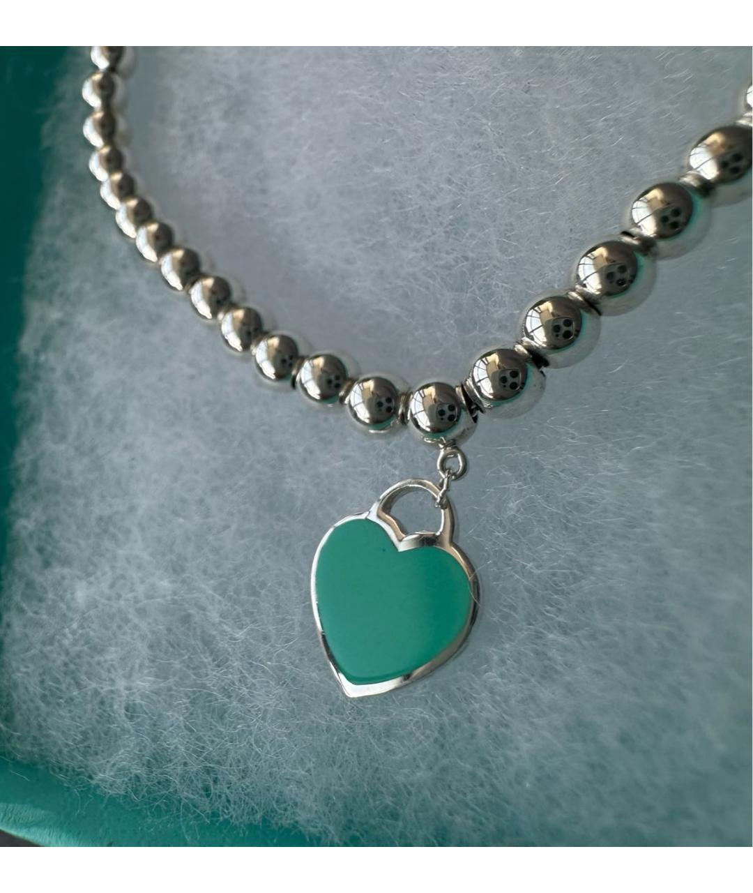 TIFFANY&CO Серебрянный серебряный браслет, фото 3