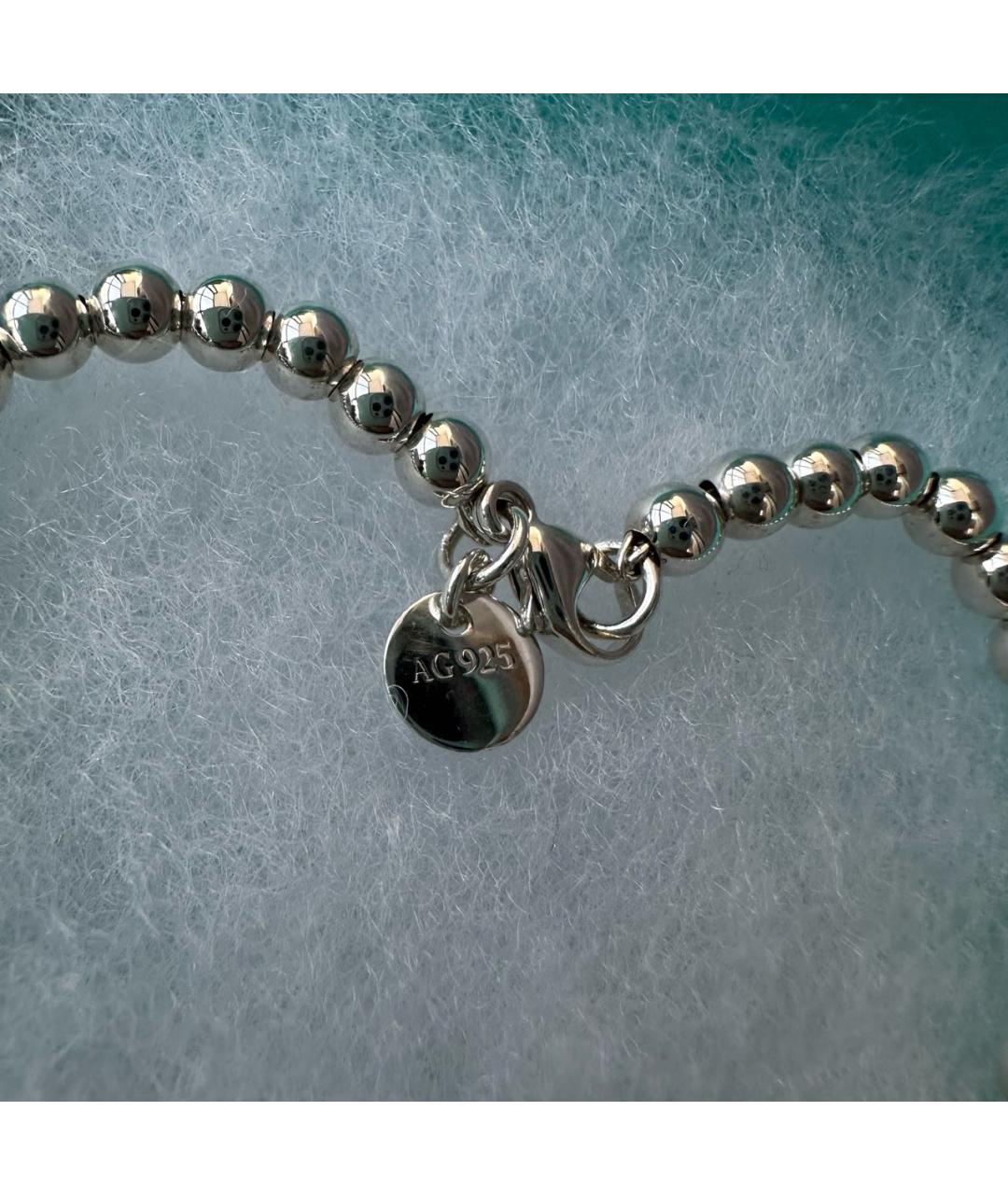TIFFANY&CO Серебрянный серебряный браслет, фото 2