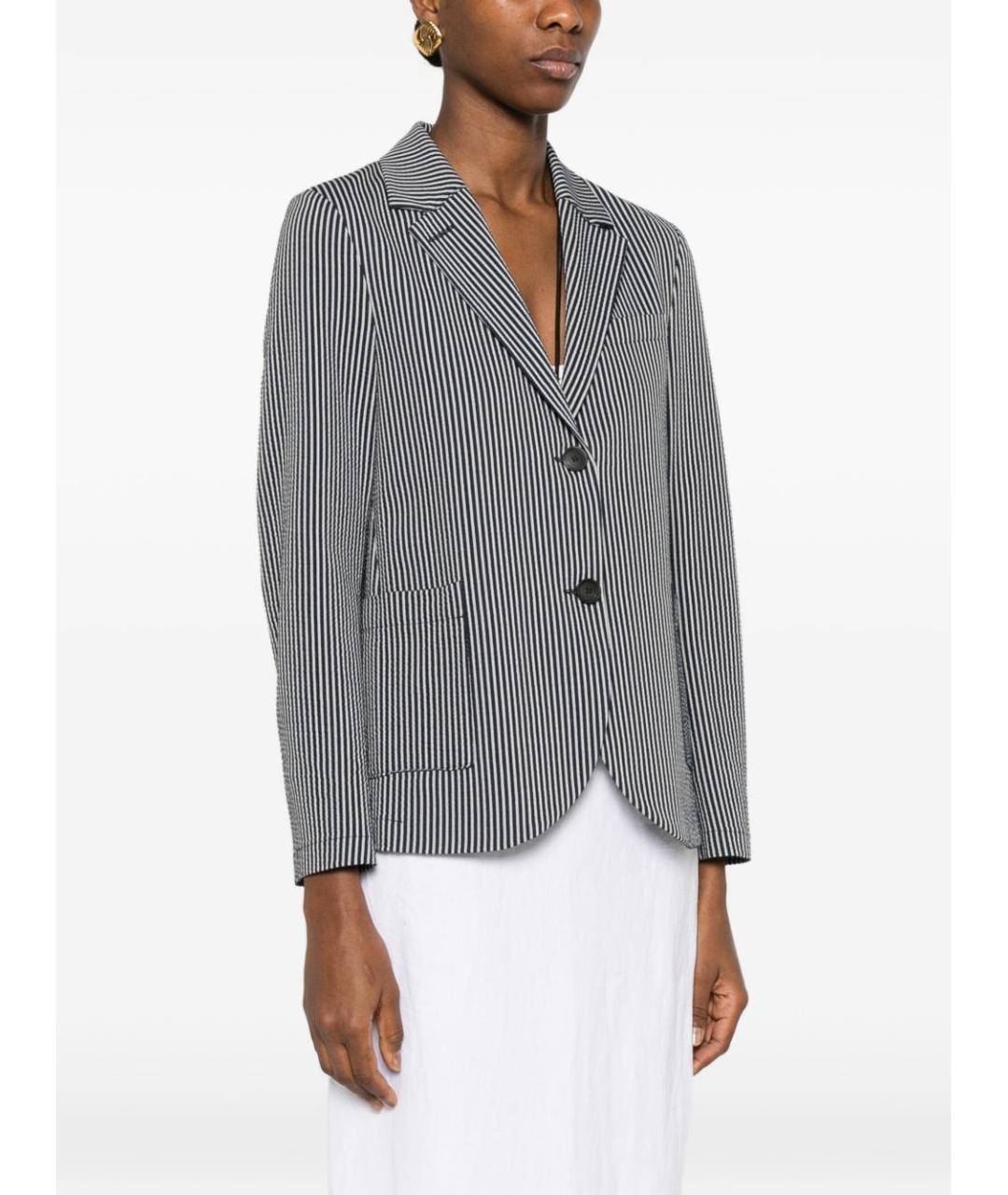 HARRIS WHARF LONDON Синий хлопковый жакет/пиджак, фото 3