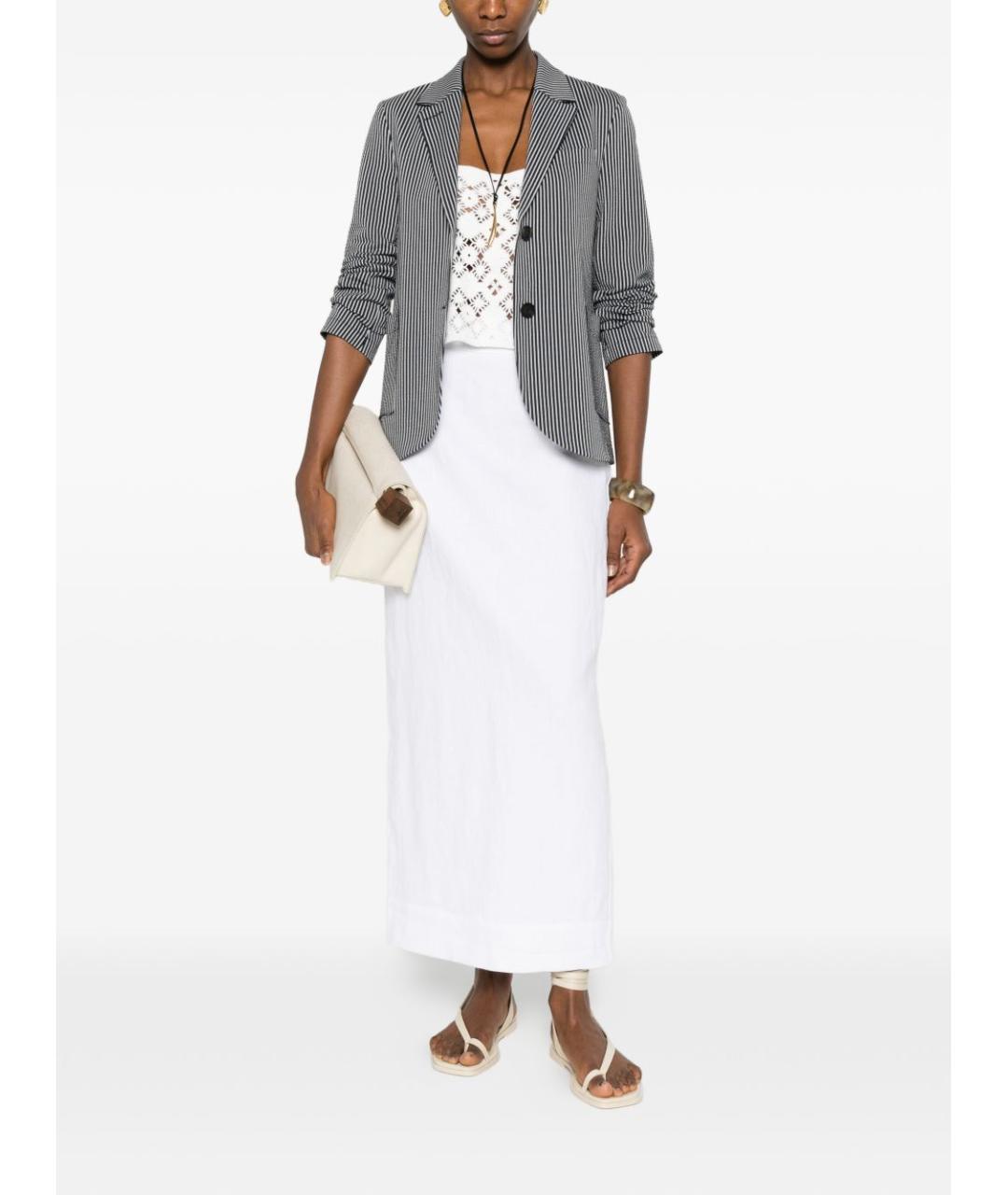 HARRIS WHARF LONDON Синий хлопковый жакет/пиджак, фото 4