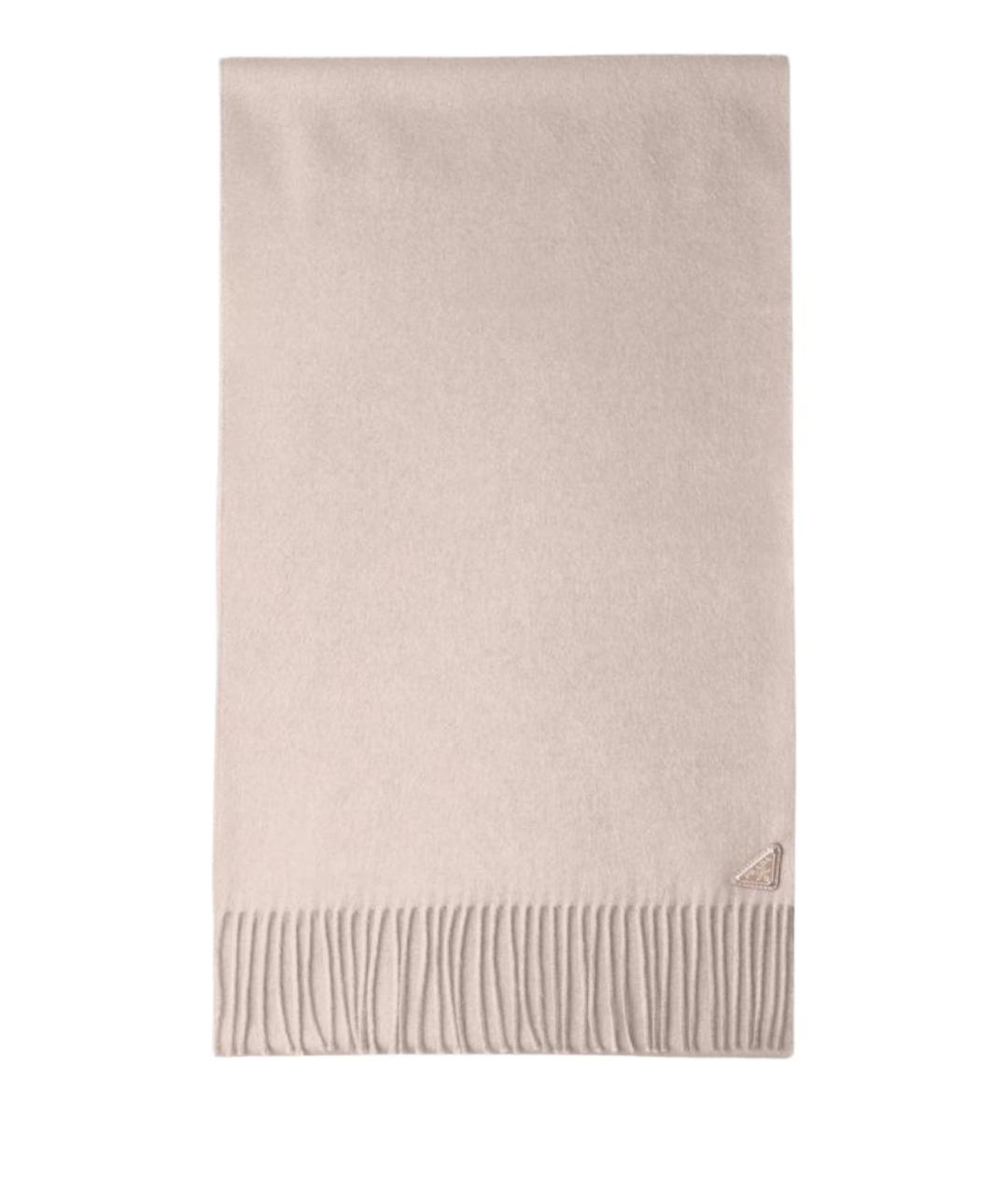 PRADA Розовый кашемировый шарф, фото 1