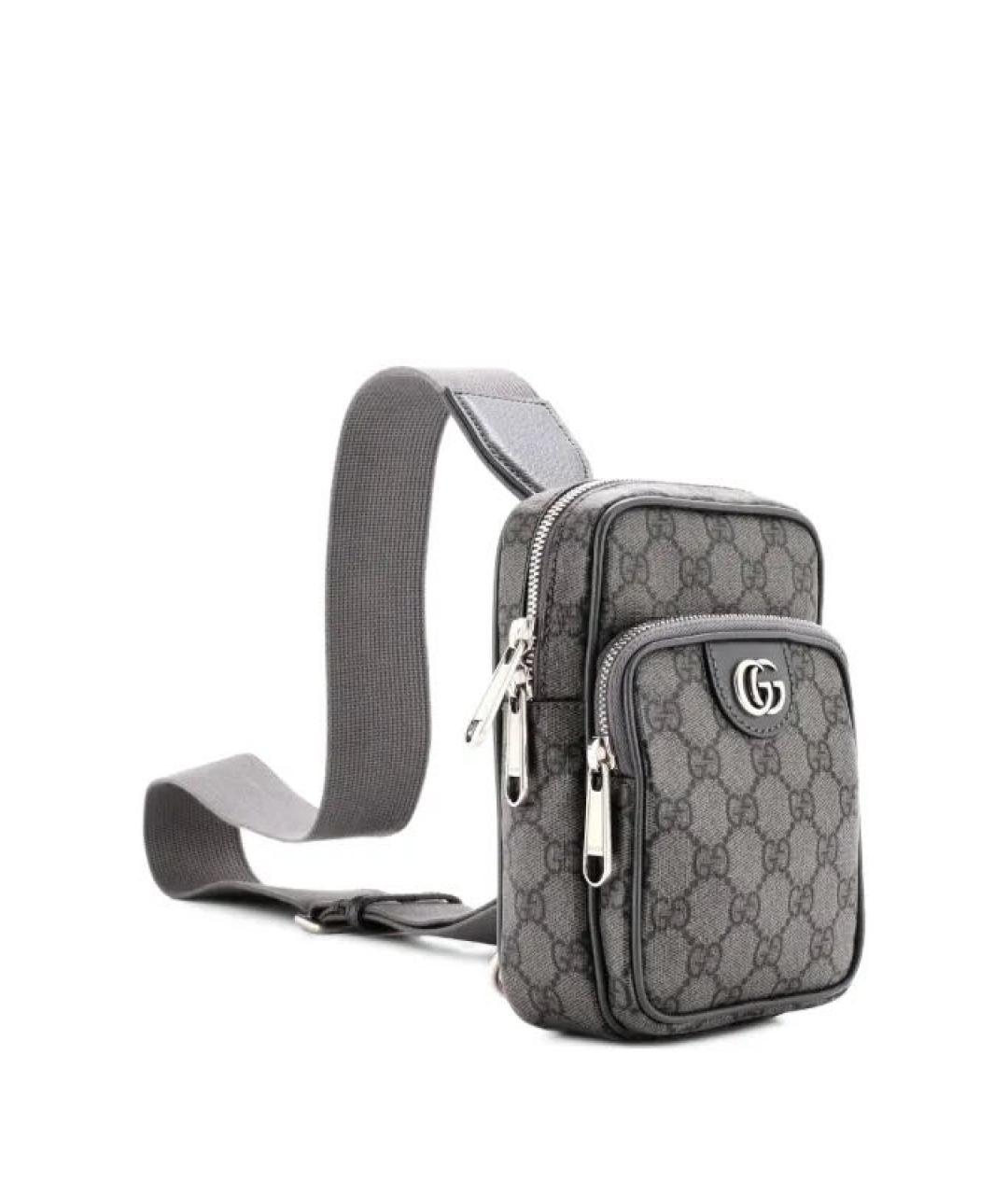 GUCCI Серая сумка на плечо, фото 6