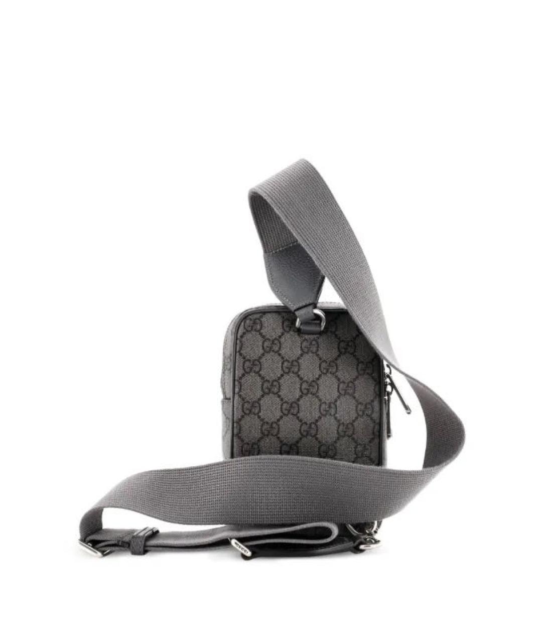 GUCCI Серая сумка на плечо, фото 7