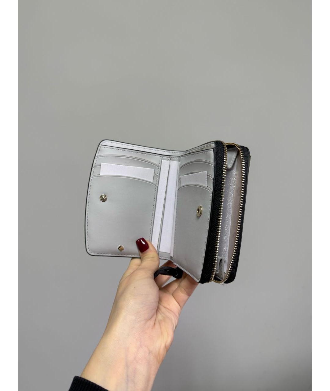 KATE SPADE Черный кожаный кошелек, фото 3