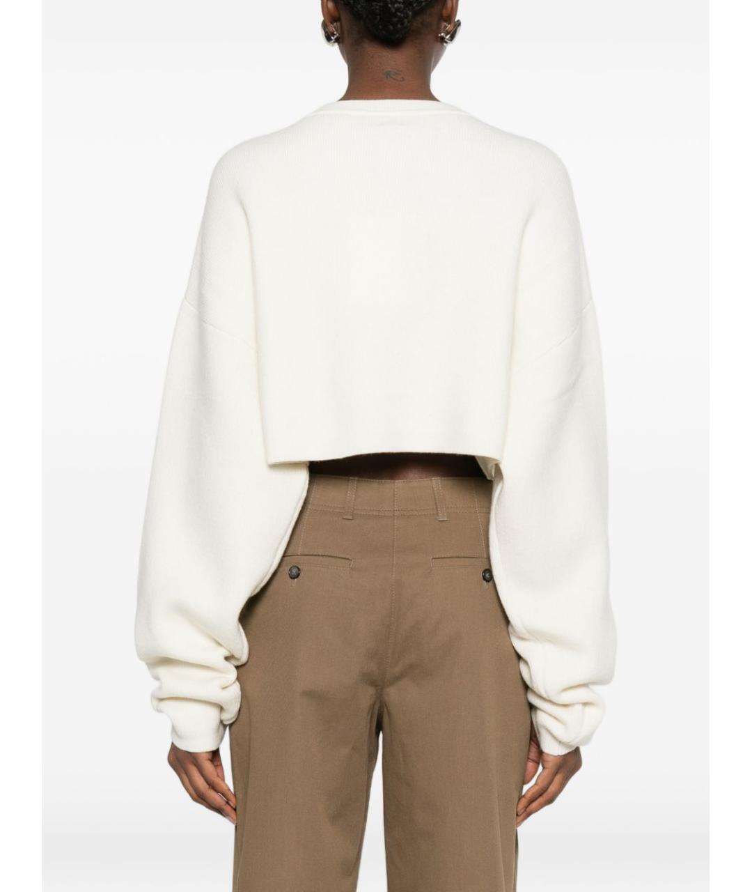 TOTEME Белый шерстяной кардиган, фото 3