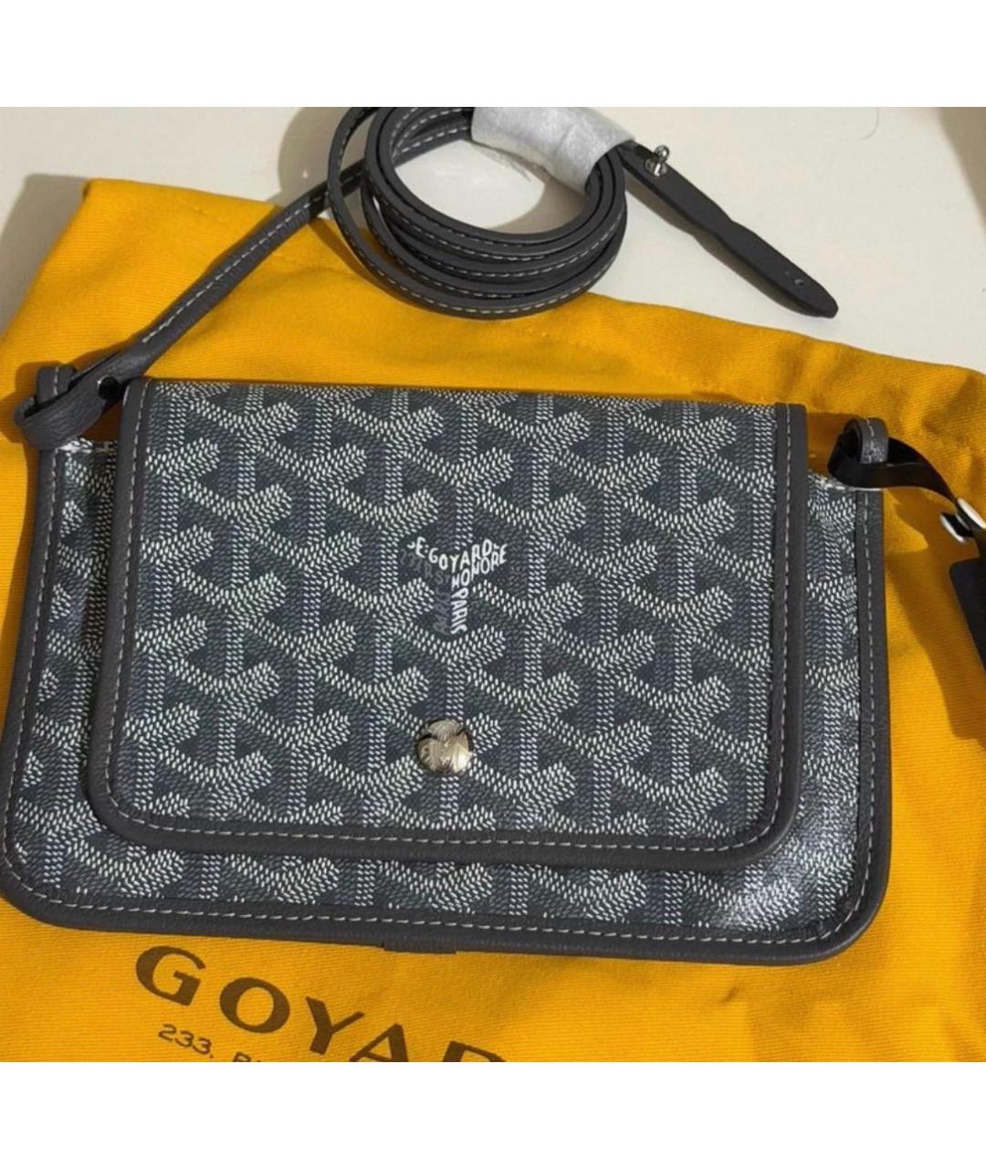 GOYARD Антрацитовая сумка через плечо, фото 4