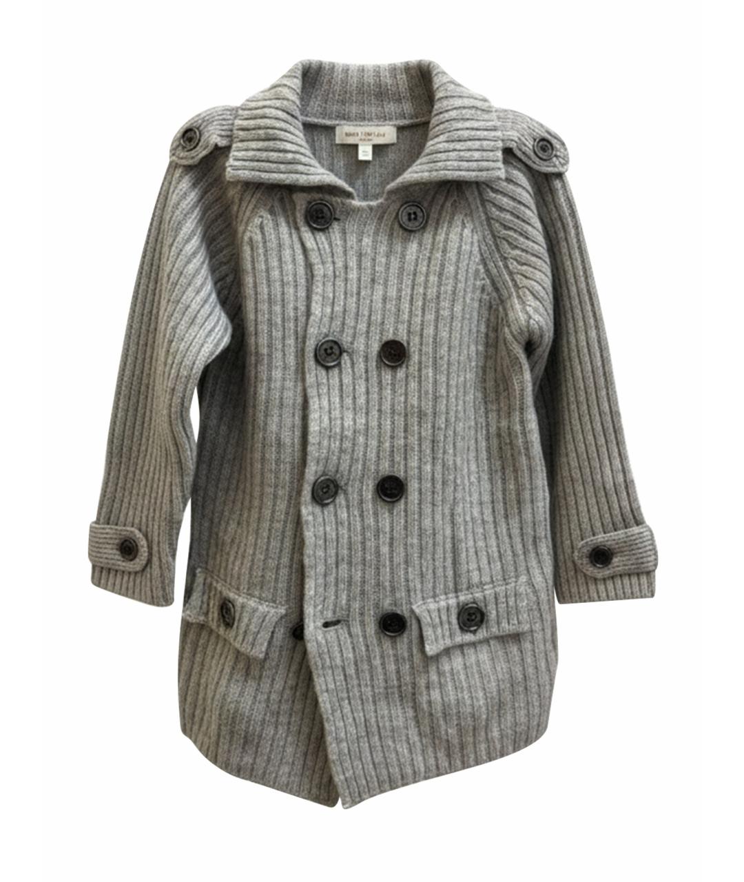 BURBERRY Серый кашемировый жакет / жилет, фото 1