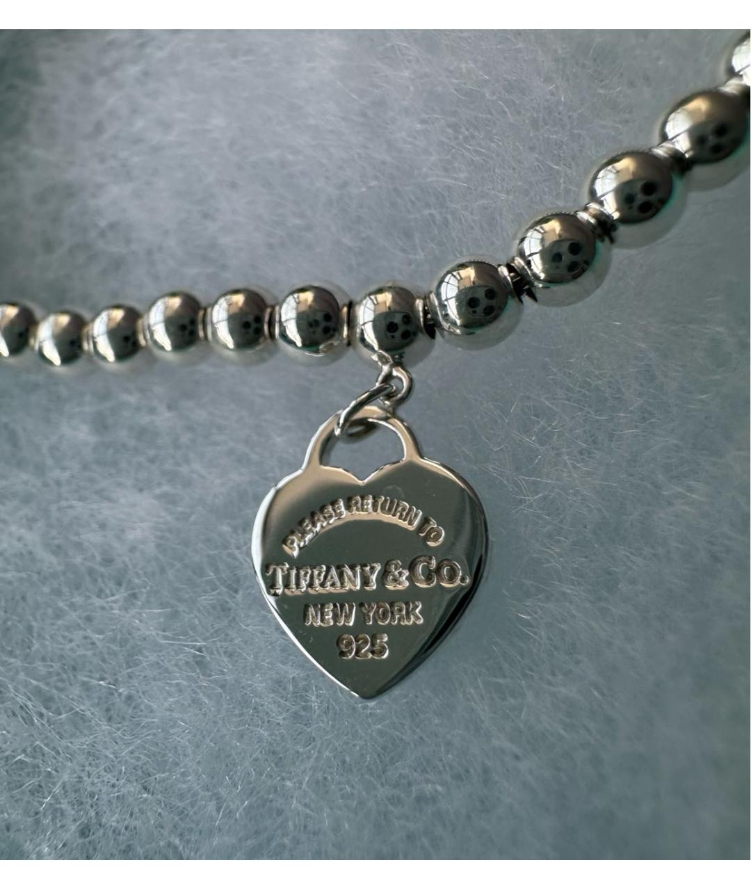 TIFFANY&CO Серебрянный серебряный браслет, фото 3