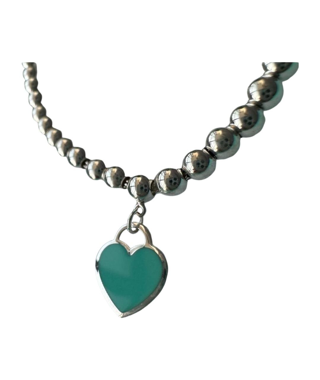 TIFFANY&CO Серебрянный серебряный браслет, фото 1