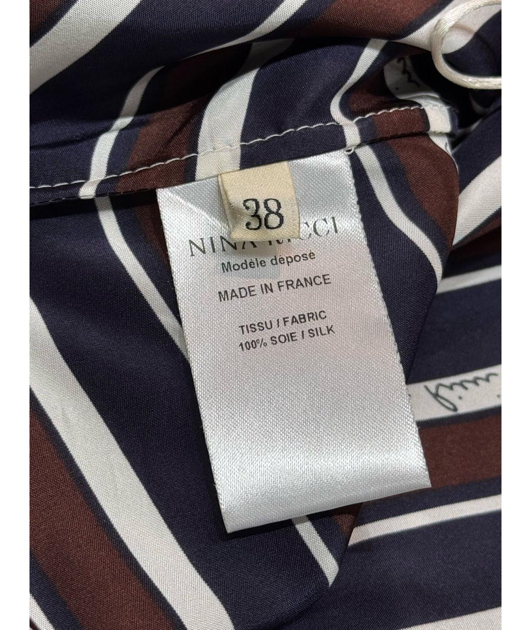 NINA RICCI Шелковый костюм с юбками, фото 6