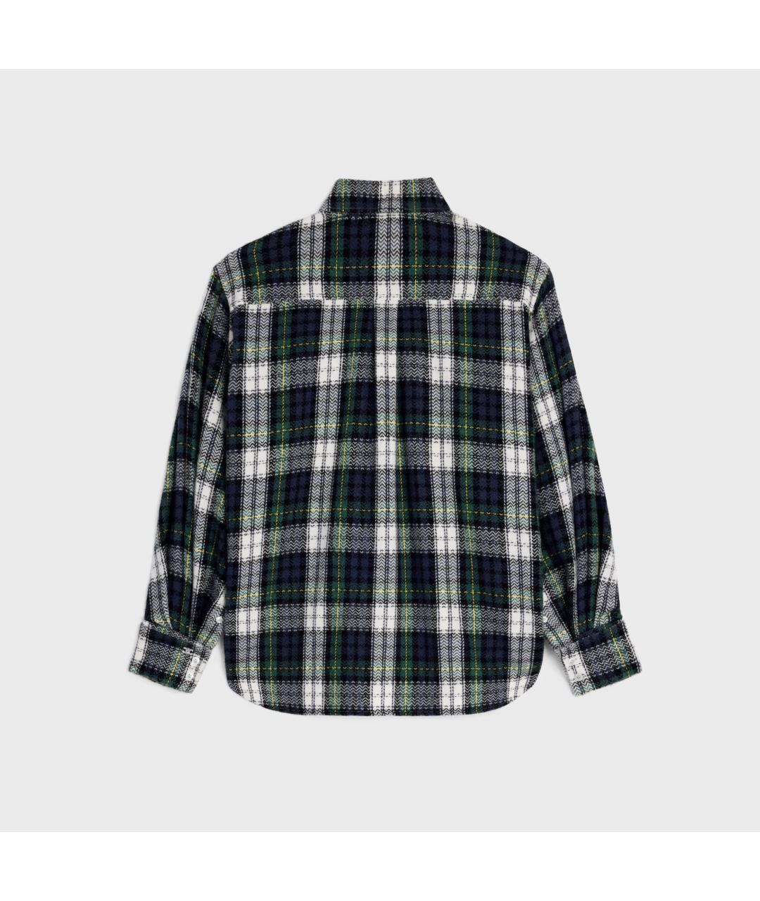 CELINE Мульти кашемировая рубашка, фото 2