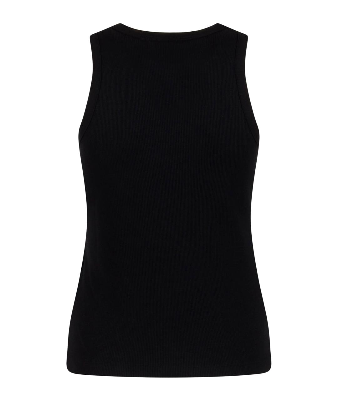 COPERNI Черная хлопковая майка, фото 2