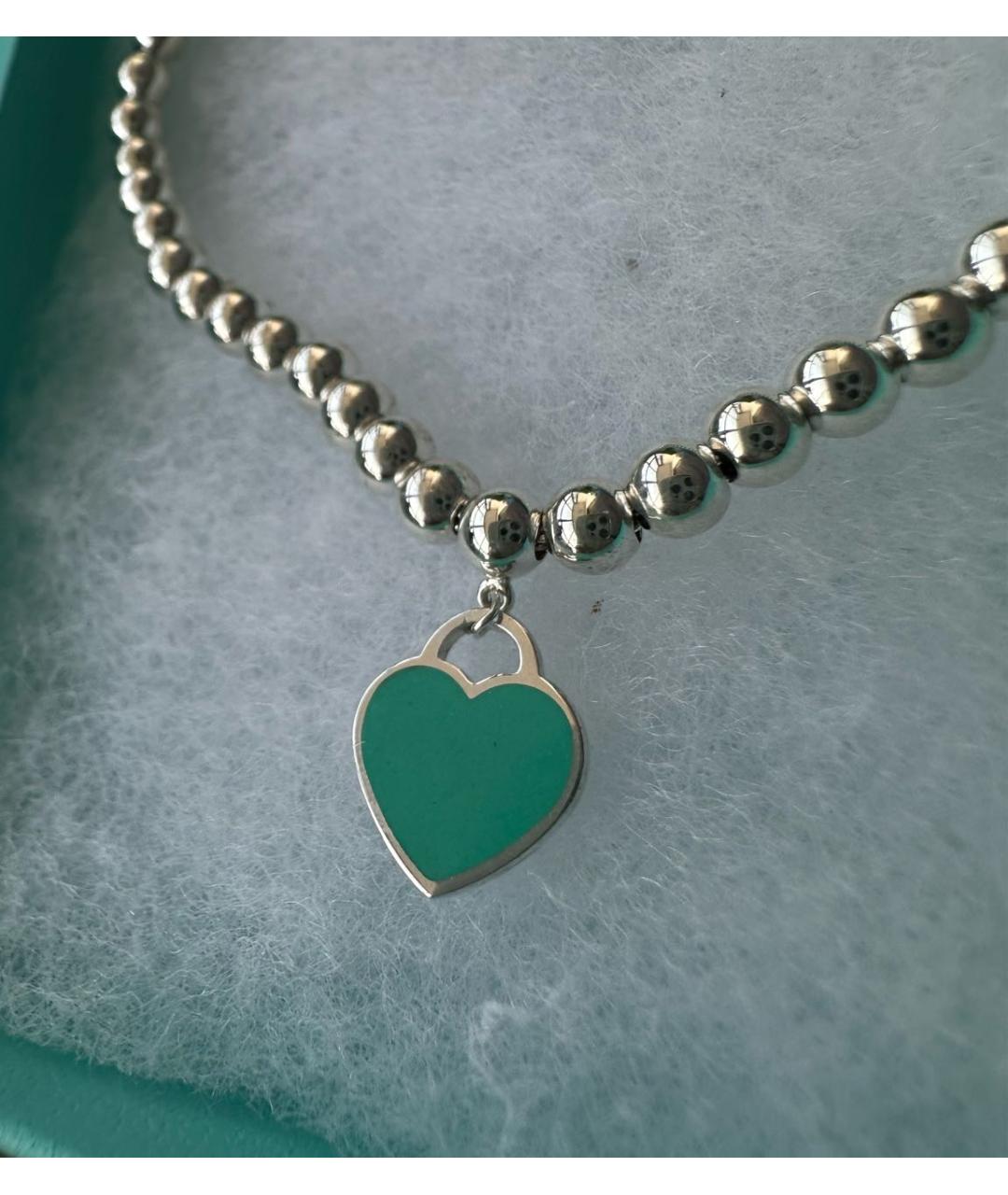 TIFFANY&CO Серебрянный серебряный браслет, фото 3