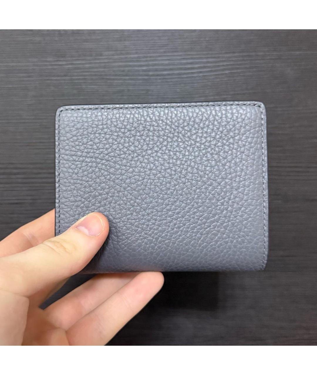 FURLA Синий кожаный кошелек, фото 2