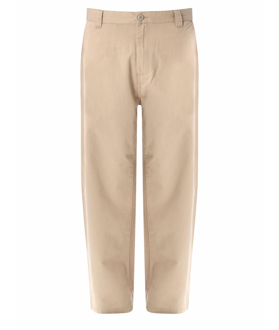 CARHARTT WIP Бежевые хлопковые повседневные брюки, фото 1