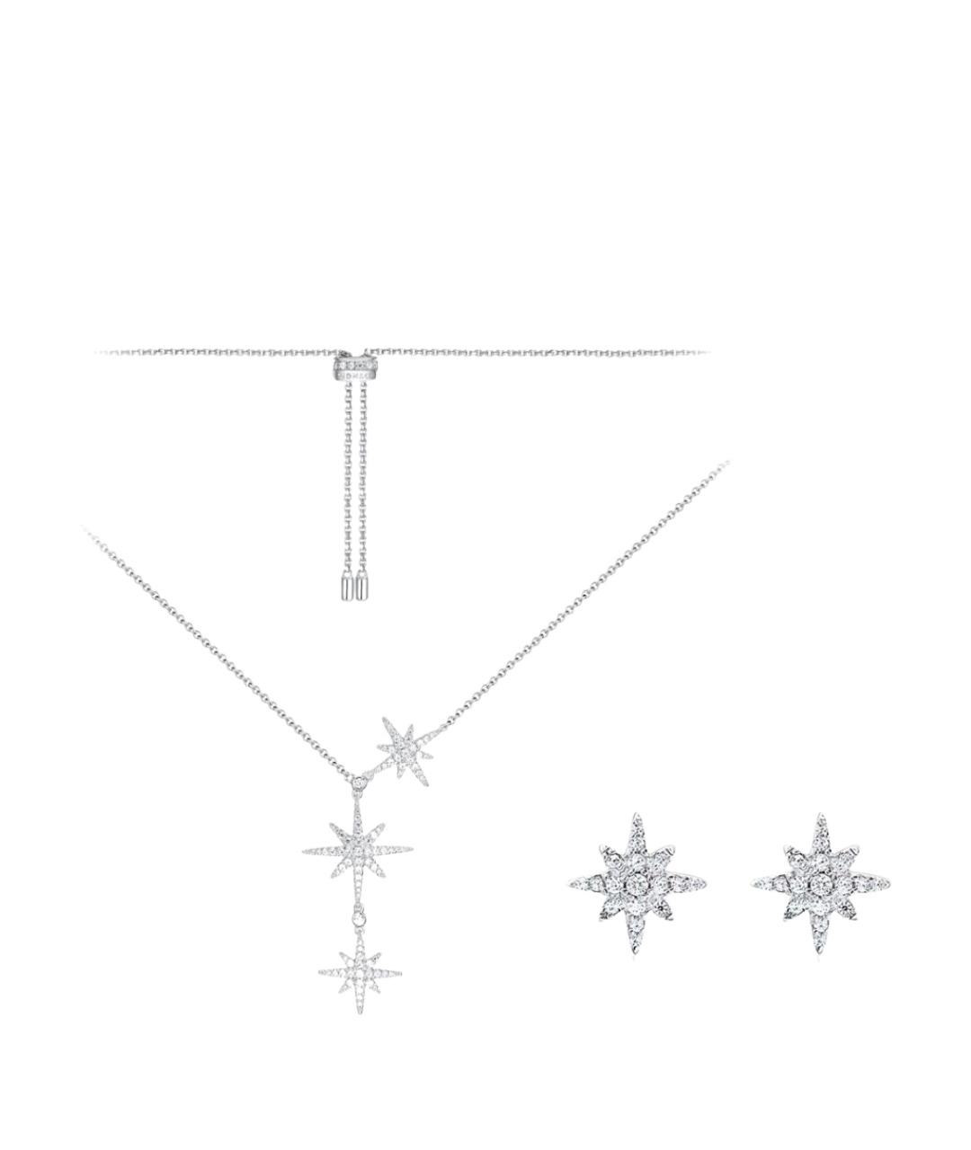 APM Monaco Серебрянный серебряный комплект, фото 1