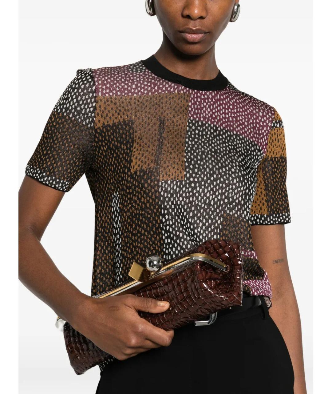 FENDI Мульти вискозная блузы, фото 5