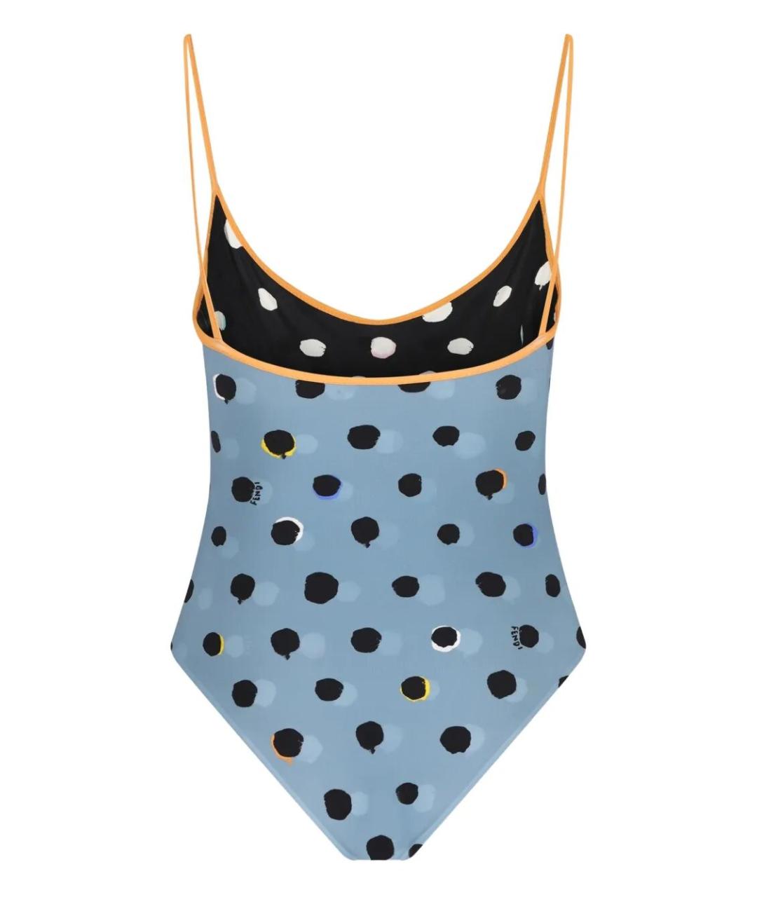 FENDI Мульти полиамидовый купальник, фото 2