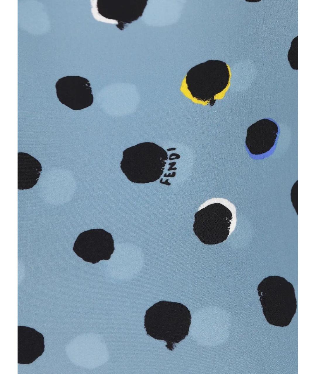 FENDI Мульти полиамидовый купальник, фото 4